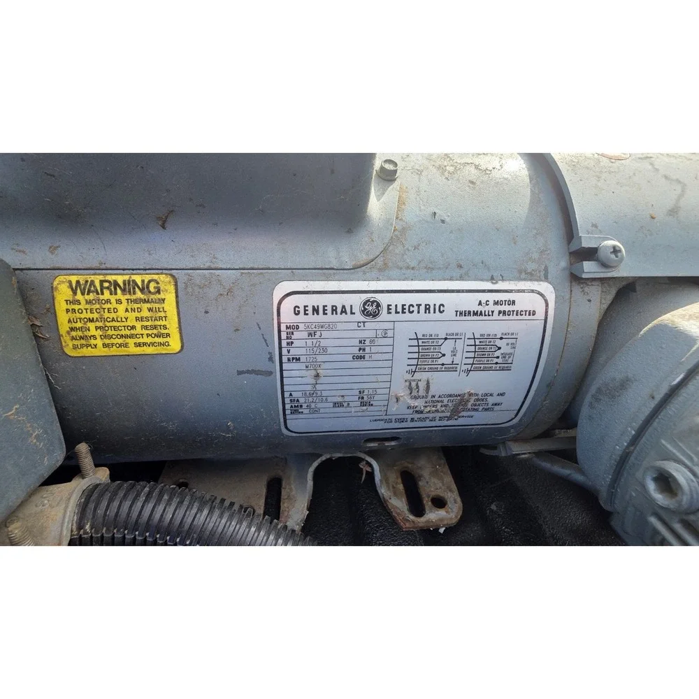 Gast MFG 7HDD-10-M700X Air Compressor 4 Piston Pump 120v/220V As Is See Photo